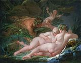 François Boucher, Pan and Syrinx, 1759