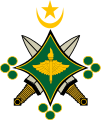 Emblem of the Mauritanian Armed Forces.