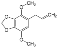 Deutsch: Struktur von Apiol English: Structure of apiole