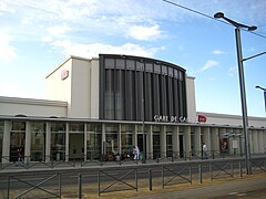 Gare de Caen, 1934.