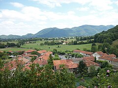 Vue sur la ville basse.