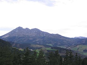 Vue depuis la face Sud.