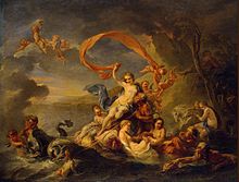 Jean-Baptiste van Loo, Trijumf Galateje, 1720.