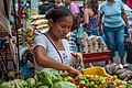 * Nomination Woman buying peppers --The Photographer 01:09, 23 March 2013 (UTC) * Promotion Good quality. --Moonik 09:58, 23 March 2013 (UTC)