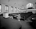 Interior of the historic church building in 1979