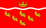 The flag of East Sussex