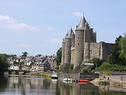 Skyline of Josselin