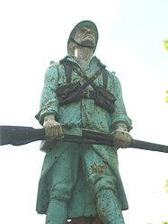 The war memorial in Morisel