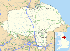 Scruton is located in North Yorkshire