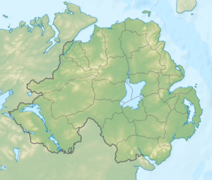 Dungiven landmine and gun attack is located in Northern Ireland