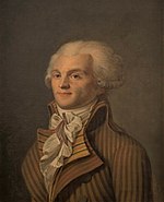 Portrait en buste de Maximilien de Robespierre