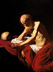 Saint Jerome penitent 1605-1606