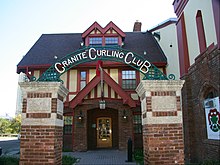 Exterior of Granite Curling Club, Winnipeg