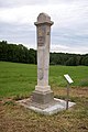 Halbmeilensäule Nr. 14 bei Börnersdorf (restauriert 2012)