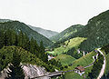 The Höllentalbahn around 1900