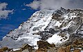 * Nomination: Western face of the Huayna Potosí snow-capped mountain, with a gradient of almost 1,000 metres, is one of the most difficult routes to ascend the snow-capped mountain., La Paz - Bolivia --Soletocesar 16:50, 18 September 2024 (UTC) * * Review needed