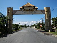 Welcome arch from Lemery