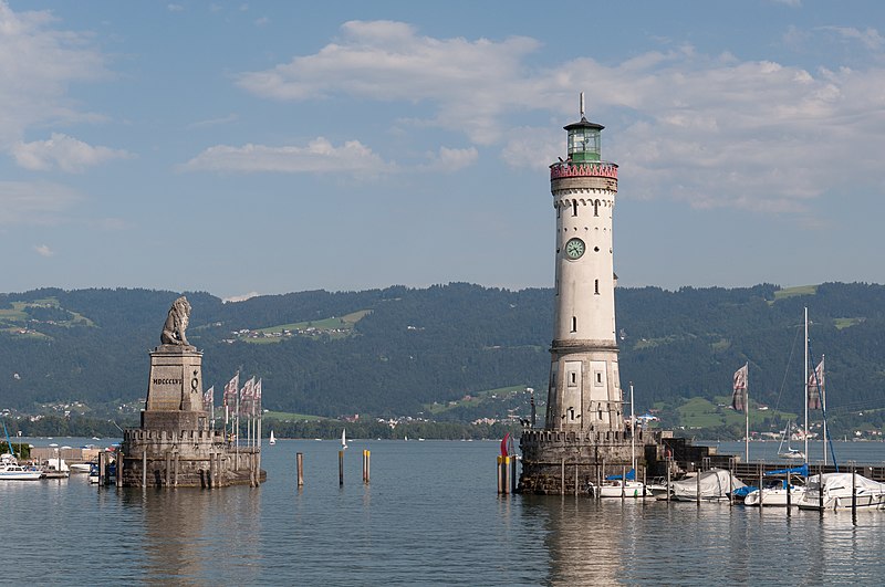 File:Lindau Harbor Lake Constance 01.jpg