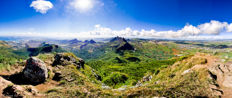 Mauritius Panoramic view