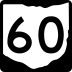 State Route 60 marker