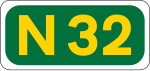 N32 road shield}}