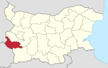 Kyustendil in Bulgaria.svg