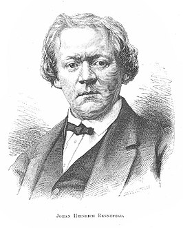 Portret van J.H. Rennefeld