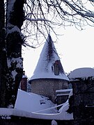 Une tour du chateau de Burgille.