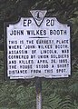 Historical marker, Bowling Green, Va.