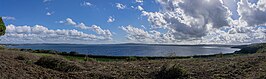 Uitzicht op het meer vanuit Bracciano