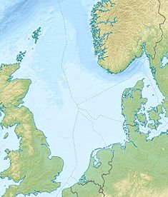 Mittelplate is located in North Sea