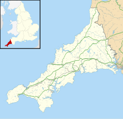 Otterham is located in Cornwall