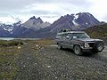 Prudhoe Bay, Aljaška - Ushuaia, Tierra del Fuego (Torres del Paine).