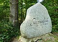 Gedenkstein und Wasserstandseiche im Kellenhusener Forst