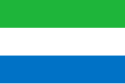 Flagge fan Sierra Leöane