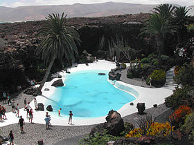 Jameos del Agua, Kunstwerk César Manriques