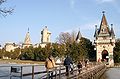 Im Winter ersetzt eine Brücke den Fährbetrieb (2006)