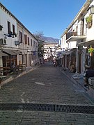 Street of old pazar in Gjirokastër.jpg