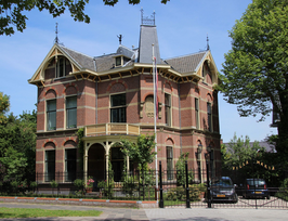 Villa Maria in gebruik als woonhuis in 2017