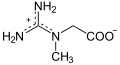 Deutsch: Struktur von Kreatin English: Structure of creatine