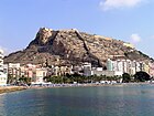 Le château de Santa Barbara, à Alicante.