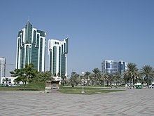 These twin towers are among the earliest towers in Doha and serve as a great example of post-modern architecture.