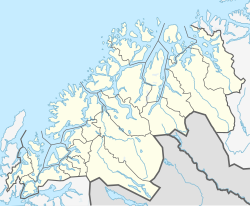 Mortenhals is located in Troms