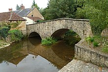 Le pont aux laies de La Châtre en 2011.