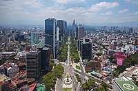 Latar langit Bandar Raya Mexico