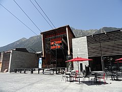 Dalstation for Téléphérique de l'Aiguille du Midi