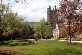 Branford College courtyard