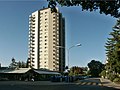 Hochhaus im Quartier Hirzenbach