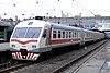 An electric multiple unit passenger train in Tblisi in 2009