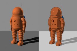 Esempio di applicazione del Toon shader